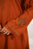 Sunburst Cotton Satin | 2-Piece Embroidery Stitched Dress