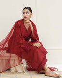 Deep Red Lawn 3-piece
