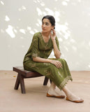 Forrest Green Embroidered 2-piece