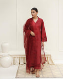 Deep Red Lawn 3-piece