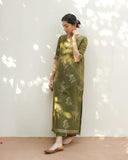 Forrest Green Embroidered 2-piece