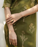 Forrest Green Embroidered 2-piece